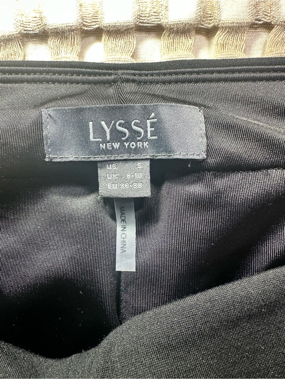 Lysse Black Pull On Fringe-Hem Cropped Wide-Leg Pants Women’s Small - Picture 6 of 8